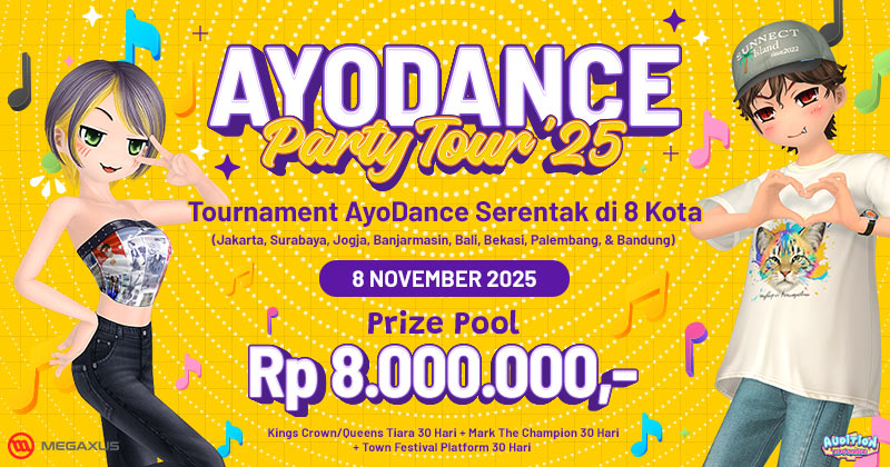 AyoDance Party Tour 2025