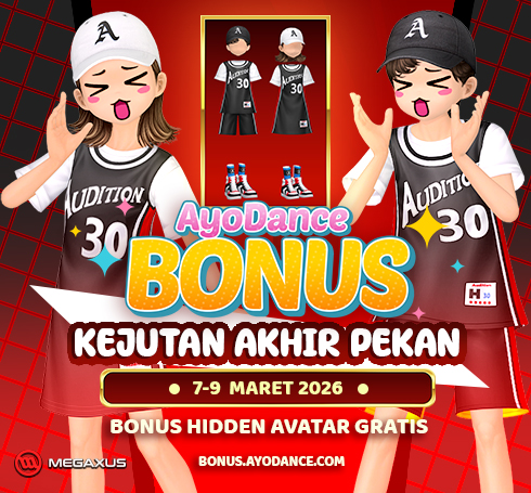 AyoDance Bonus Weekend Surprise Maret 2026