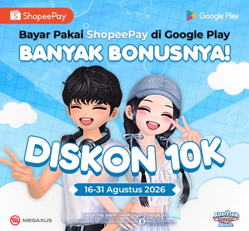 AyoDance Mobile x ShopeePay (16 - 31 Agustus 2026)
