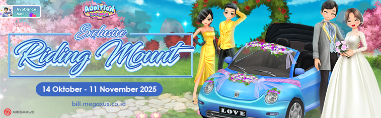 AyoDance Exclusive Riding Mount Oktober 2025