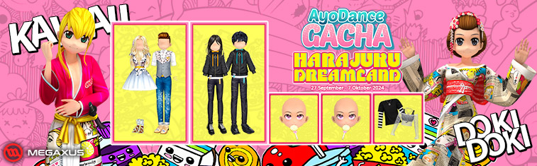 AyoDance Gacha - Harajuku Dreamland Oktober 2024