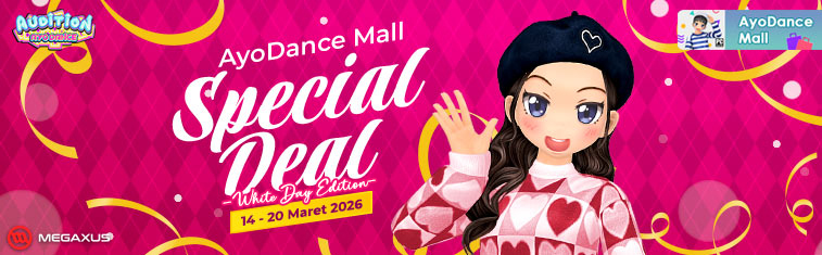 AyoDance Mall Special Deal White Day 2026