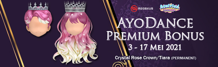 AyoDance Premium Bonus Mei 2021