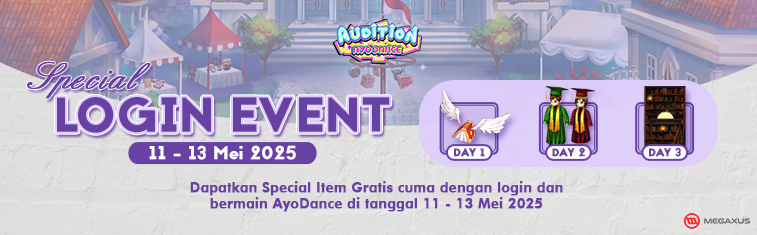 AyoDance Special Login Event Long Weekend Mei 2025