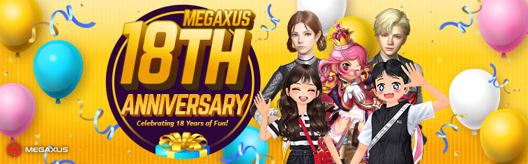 Hadiah Megaxus 18th Anniversary